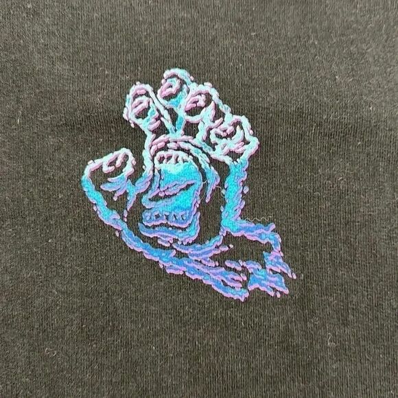 Santa Cruz Throwdown Hand Black Hoodie - Picture 2 of 7